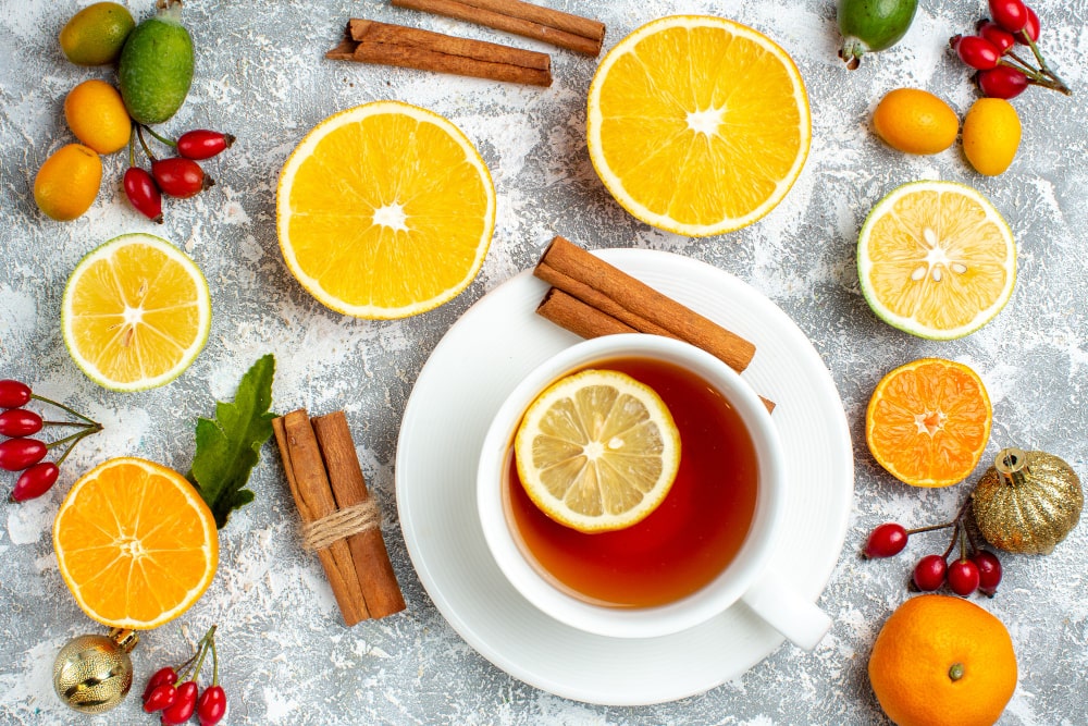 Orange Tea shot guide